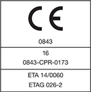 Firebreak FX300 Pipe Collars CE Marking